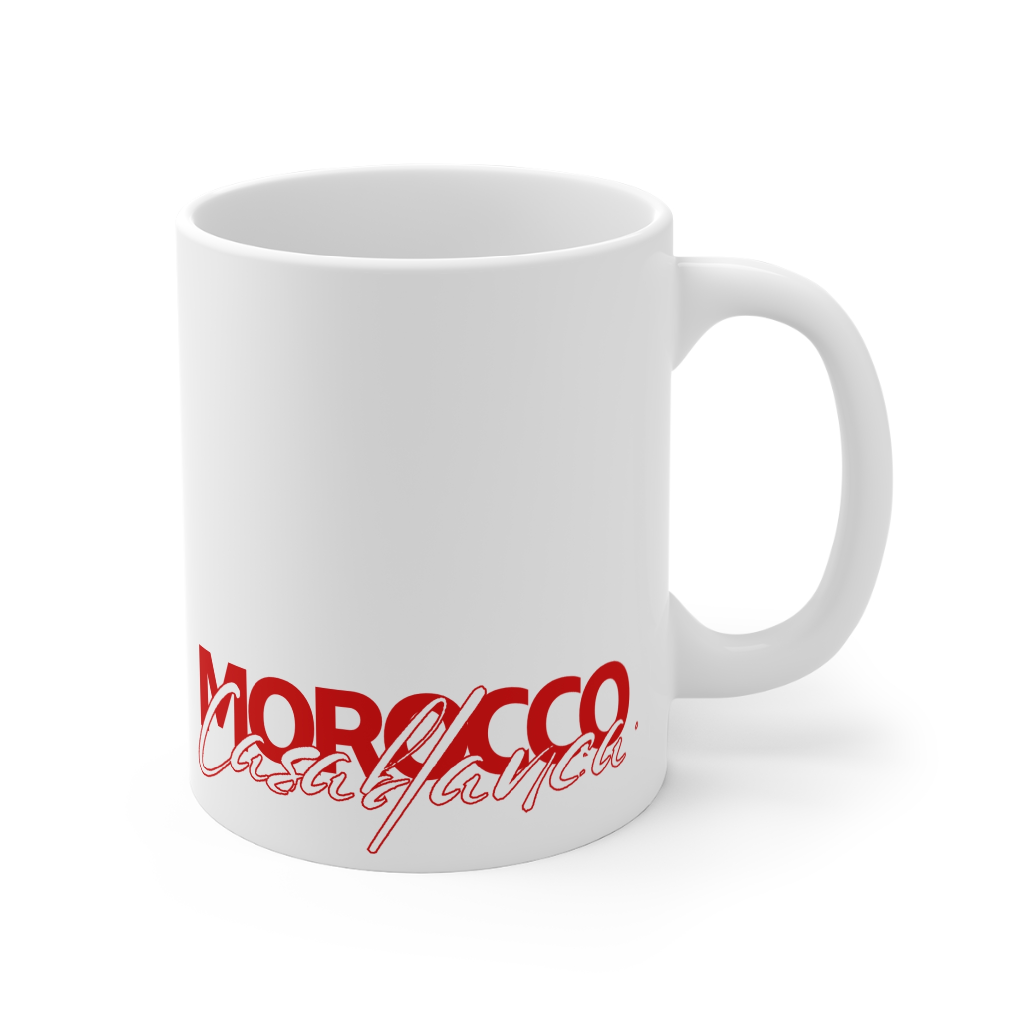 White Ceramic Mug — Atlaskech